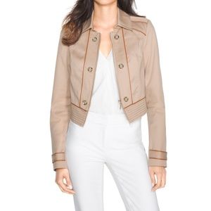 White House Black Market Cropped Jacket Size 2,4,6